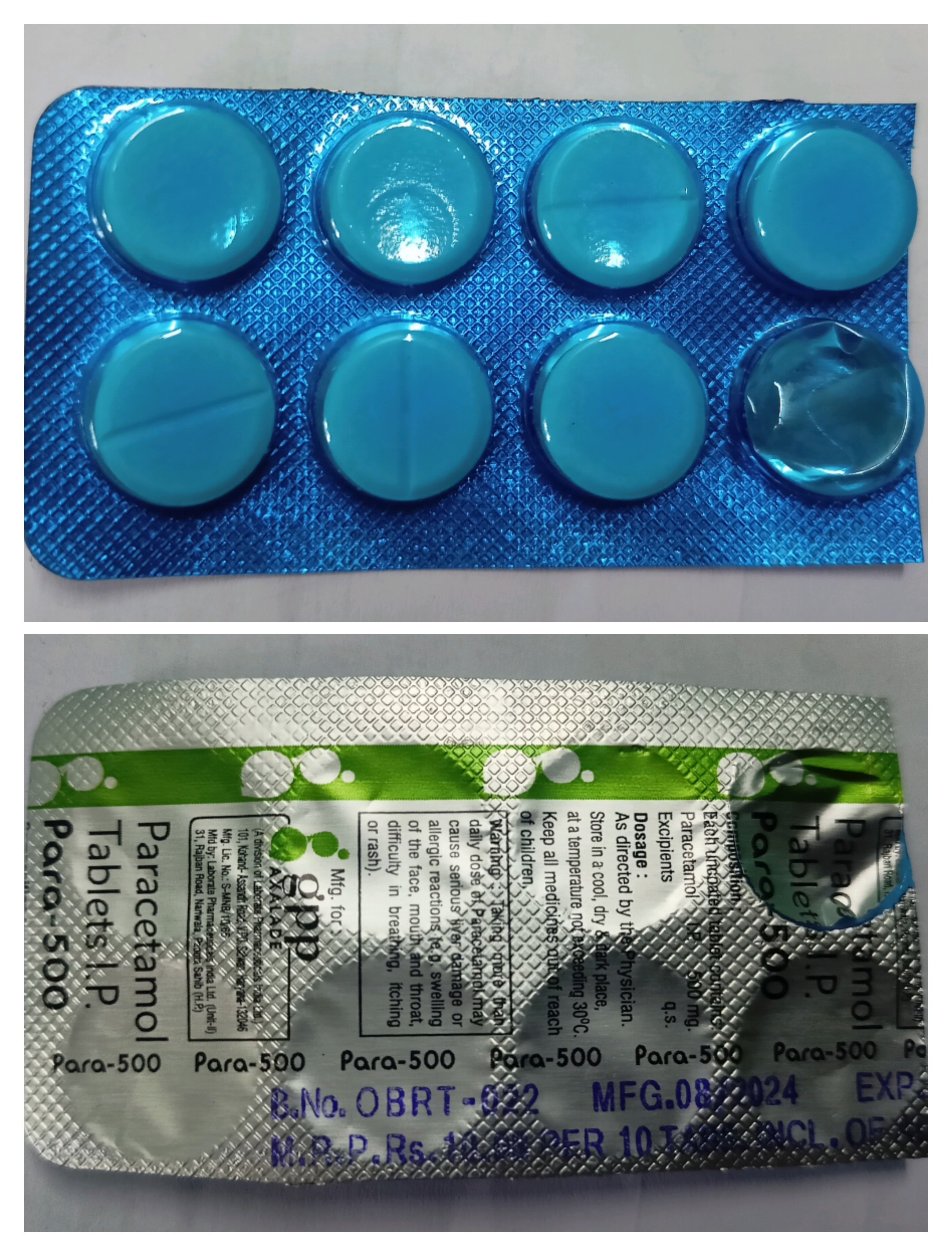 Paracetamol500